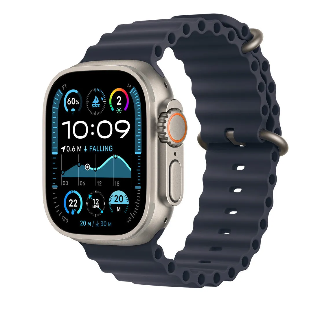 Apple Band 49Mm Navy Ocean Band