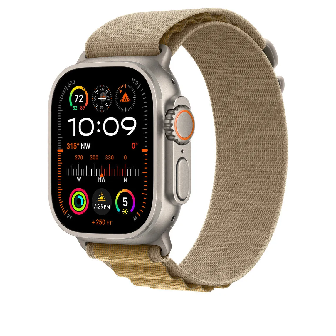 Apple Band 49Mm Tan Alpine Loop, Medium