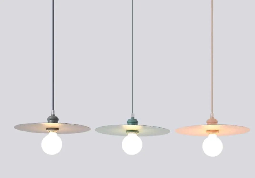 Saumori Flat Disk Pendant Lamp
