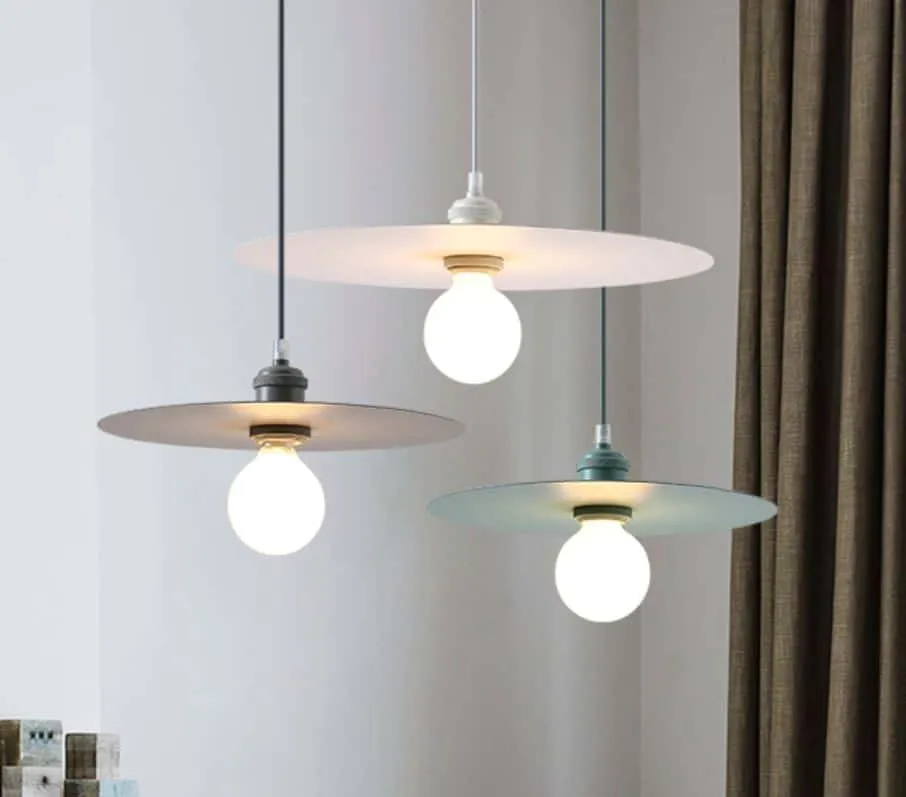 Saumori Flat Disk Pendant Lamp