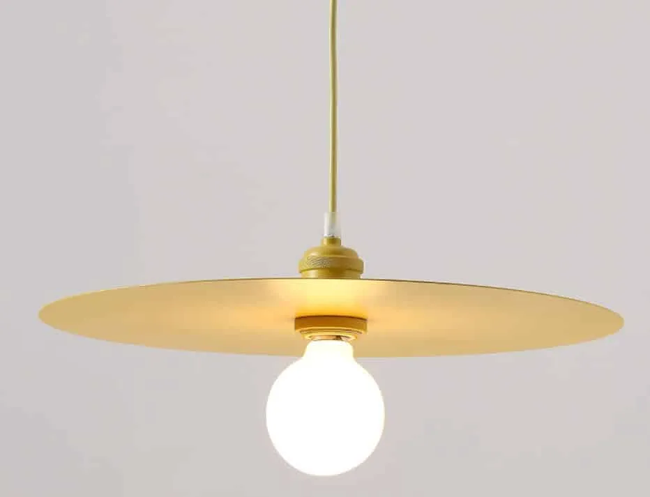 Saumori Flat Disk Pendant Lamp