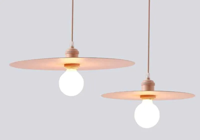 Saumori Flat Disk Pendant Lamp