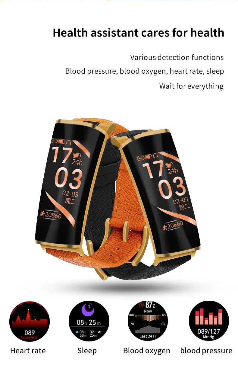 Smart Bracelet Headset Combo